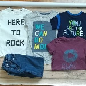 Boys Small lot , jeans, shirts, size 5/6